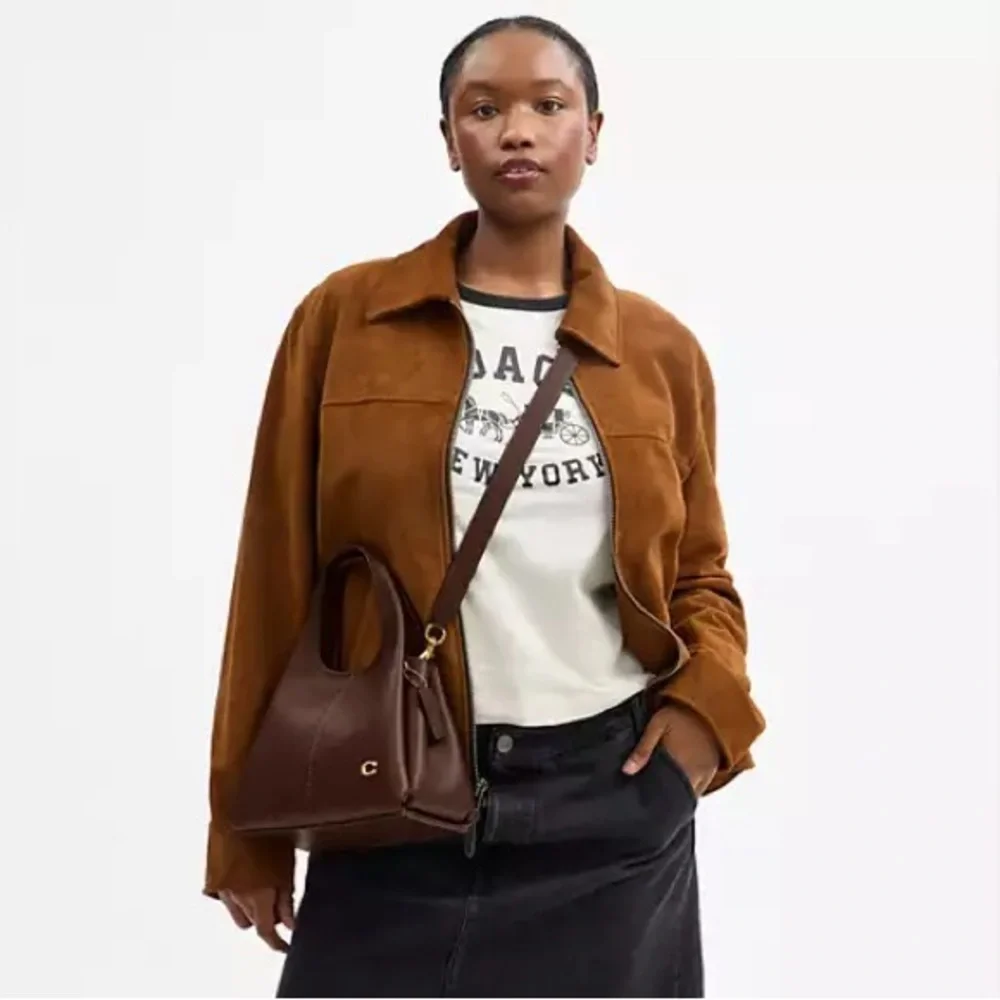 COACH
Lana Small Pebble Leather Shoulder Bag 23 - Picture 8 of 11